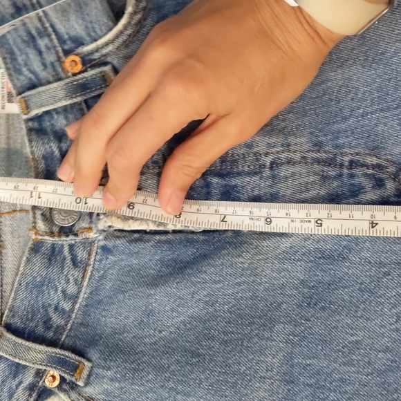 Re/done x Levi's high rise ankle crop 27 - Picture 14 of 16